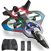 4DRC RC Planes Remote Control Airplanes for Kids, Foam Remote Control Planes for Kids Adults Beginners, Remote Control Helicopter Fighter Jet Drones for Kids Adults, 360° Flip Easy to Fly