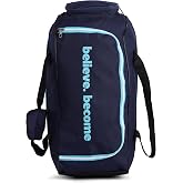 SG Cricket Kit Bag CLUBPAK Plus Trolley | NVY/Teal | Large | Polyester | Unisex | Durable Design | Spacious Storage | Easy to Carry | Trolley Style | Ideal for Cricket Gear