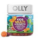 OLLY Kids Multivitamin & Probiotic Gummy, Digestive