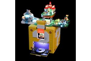 BRIKSMAX Led Lighting Kit for Super Mario 64 Question Mark Block - Compatible with Lego 71395 Building Blocks Model- Not Include The Lego Set