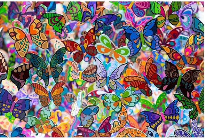 puzzle mariposas