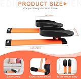 REAQER Under Desk Elliptical Pedal Exerciser for Seniors, Rehab Equipment view 2