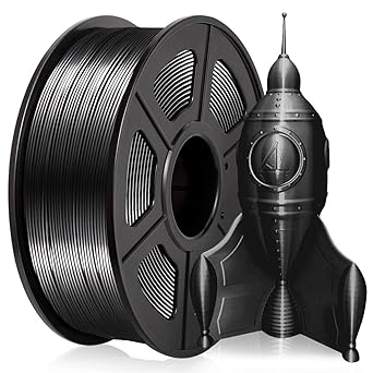 Amazon Com Pla 3d Printer Filament 1 75mm Pla Silk Filament 1kg For 3d Printer Pla Shiny Silky Black Grey Office Products