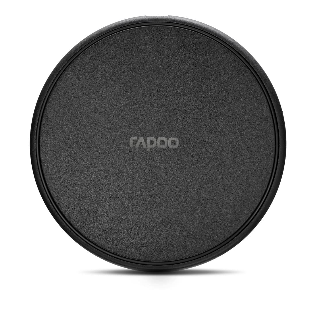 Rapoo XC100 wireless induction charger for smartphone, charger for iOS (Iphone) and Android, flat, Qi charging, fast charging, black