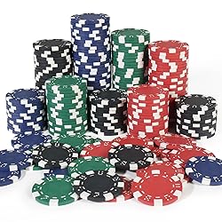 LUOBAO 11.5 Gram Casino Poker Chips for Texas