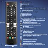 (Pack of 2) EWO'S Universal Remote for LG OLED EVO 4K 8K MR20GA MR21GA MR22GN view 9