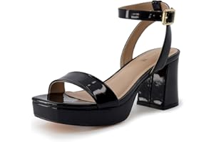CUSHIONAIRE Women's Cherry platform dress sandal +Memory Foam and Wide Widths Available