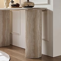 LKTART 55" MDF Console Table for Entryway, Narrow