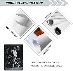 Basketball Superstar James Harden Signed Poster For