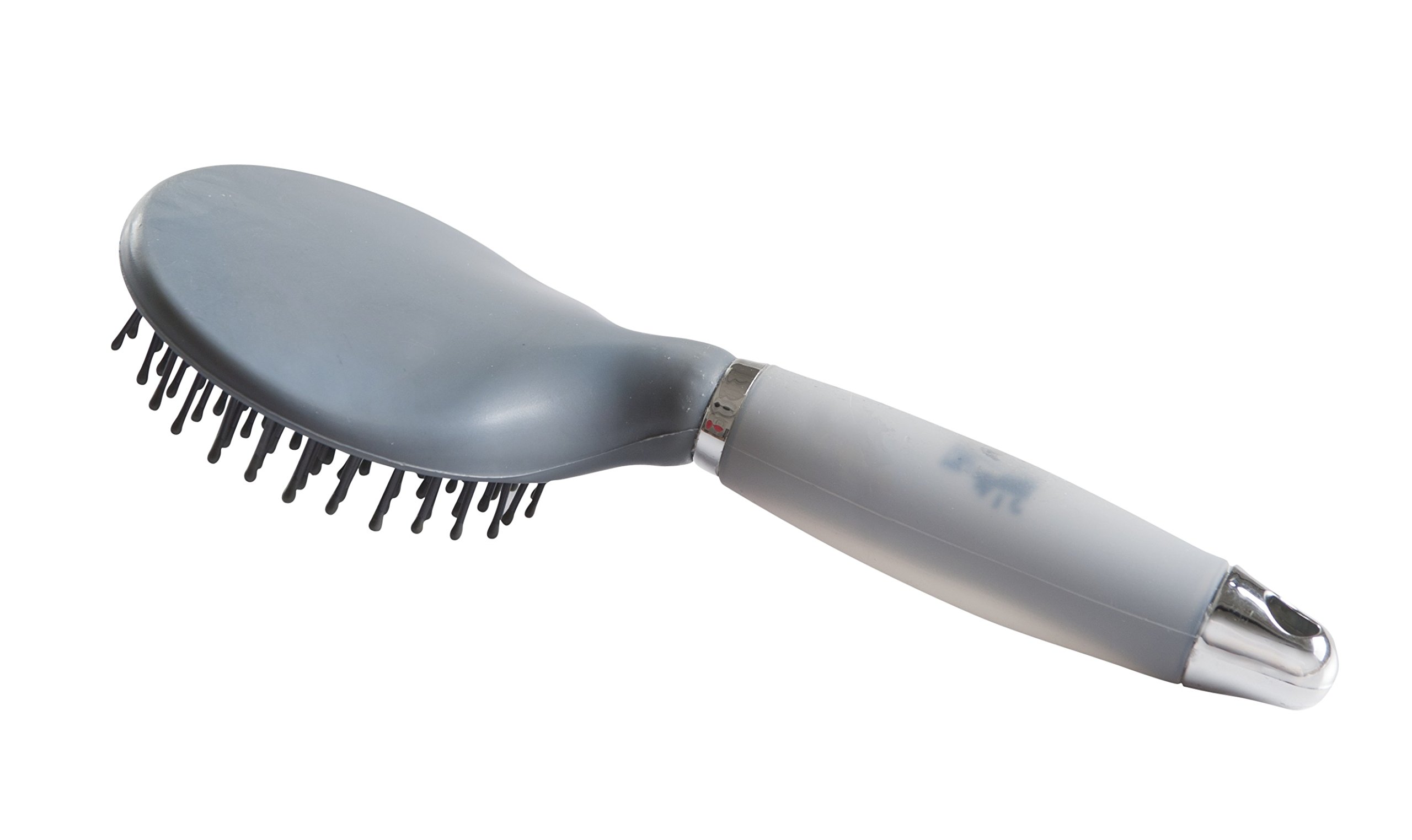 Hippo-Tonic Unisex Adult 700058 Gel Mane Brush - Grey, 23 x 10 cm