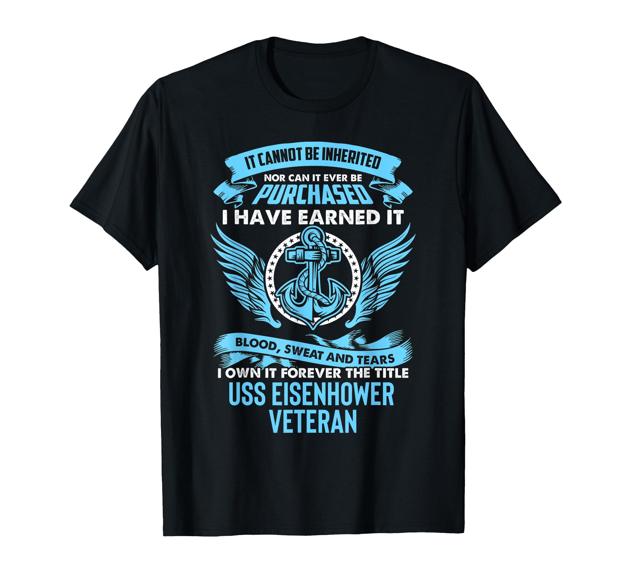USS Eisenhower CVN-69 Aircraft Carrier T-Shirt