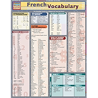 French Vocabulary (Quickstudy: Academic) (French Edition) book cover
