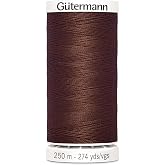 Gutermann Sew-All Thread 273 Yards-Chocolate