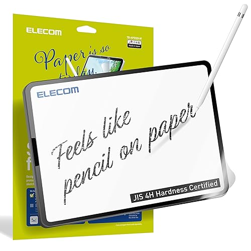 Elecom Pencil Feel Screen Protector, Newer model(Easy-Install