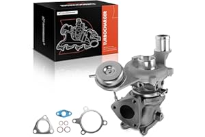 A-Premium Left Side Complete Turbo Turbocharger Kit with Gasket, Compatible with Ford Explorer 2013-2019, Flex & Taurus 2010-2019, Police Interceptor & Lincoln MKS MKT, 3.5L, Replaces 790317-0006