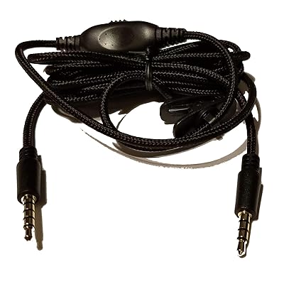 Buy Ienza Replacement 2m 6ft Aux Cable With Inline Mute Switch Compatible With Both Astro 0 And A10 Xbox One Ps4 Gaming Headsets Online In Turkey B07gl79jlv