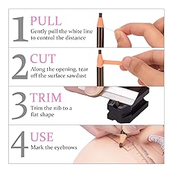 ATOMUS Brow Mapping Kit with 10m Pink & White