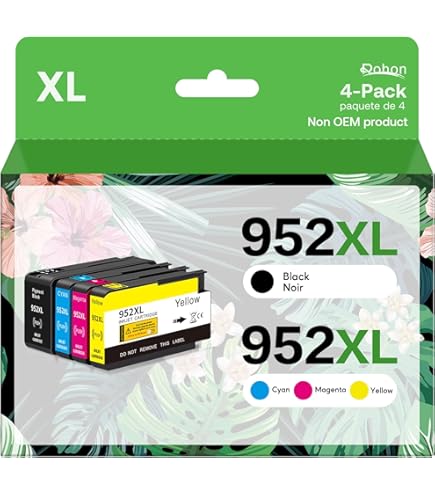 HP - 953XL Jaune Compatible Encre 20ml - (F6U18AE) pour OfficeJet Pro 7720, 7730, 7740 WF, 8210