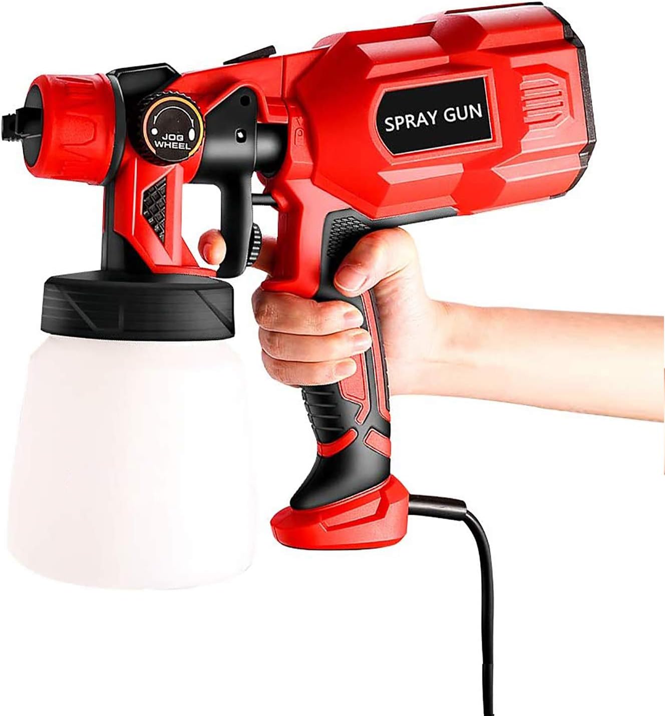 Kacsoo Electric Paint Sprayer 800ml/min HVLP Spray Gun 550W Motor, 70