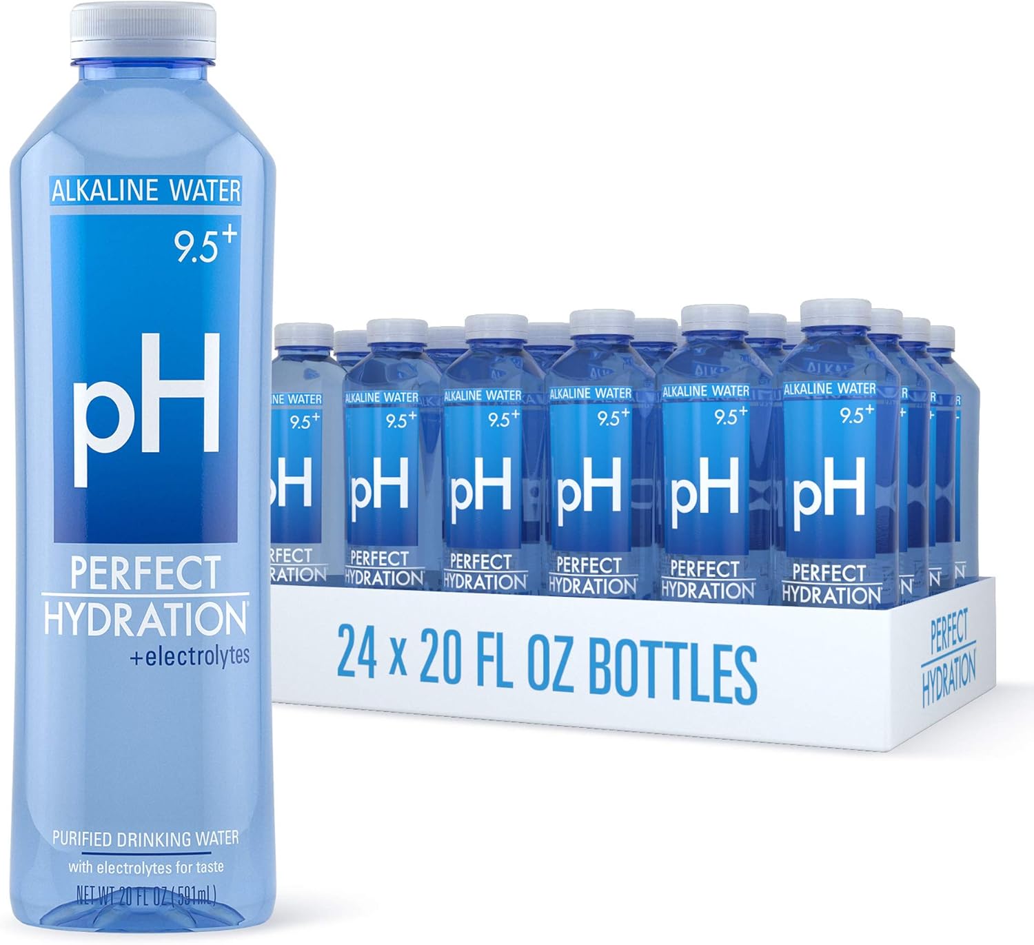 Perfect Hydration 9 5 Ph Electrolyte Enhanced Drinking Water 20 Ounces 24 Bottles Amazon Ca Grocery