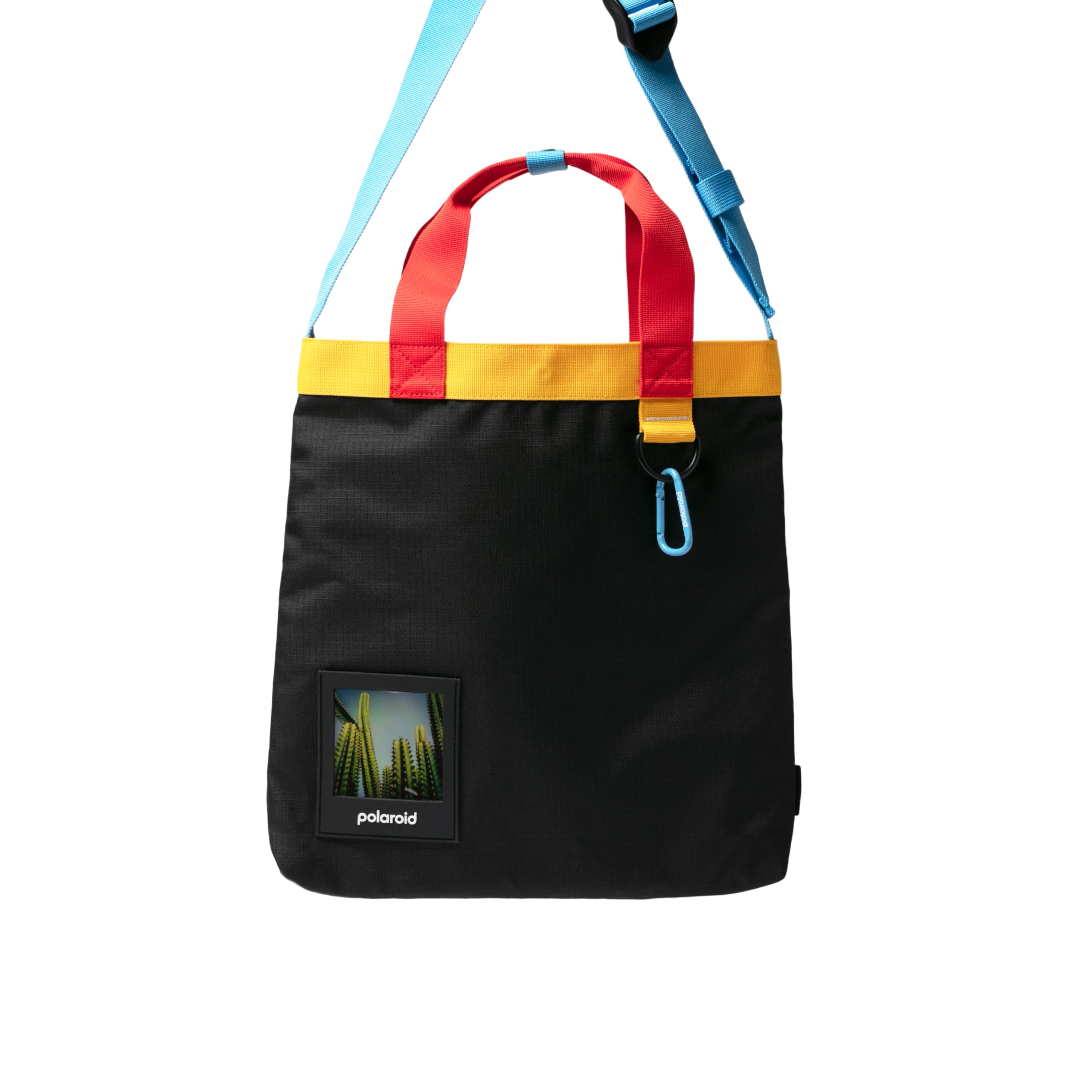 Recycled Ripstop Tote - Black/Multi