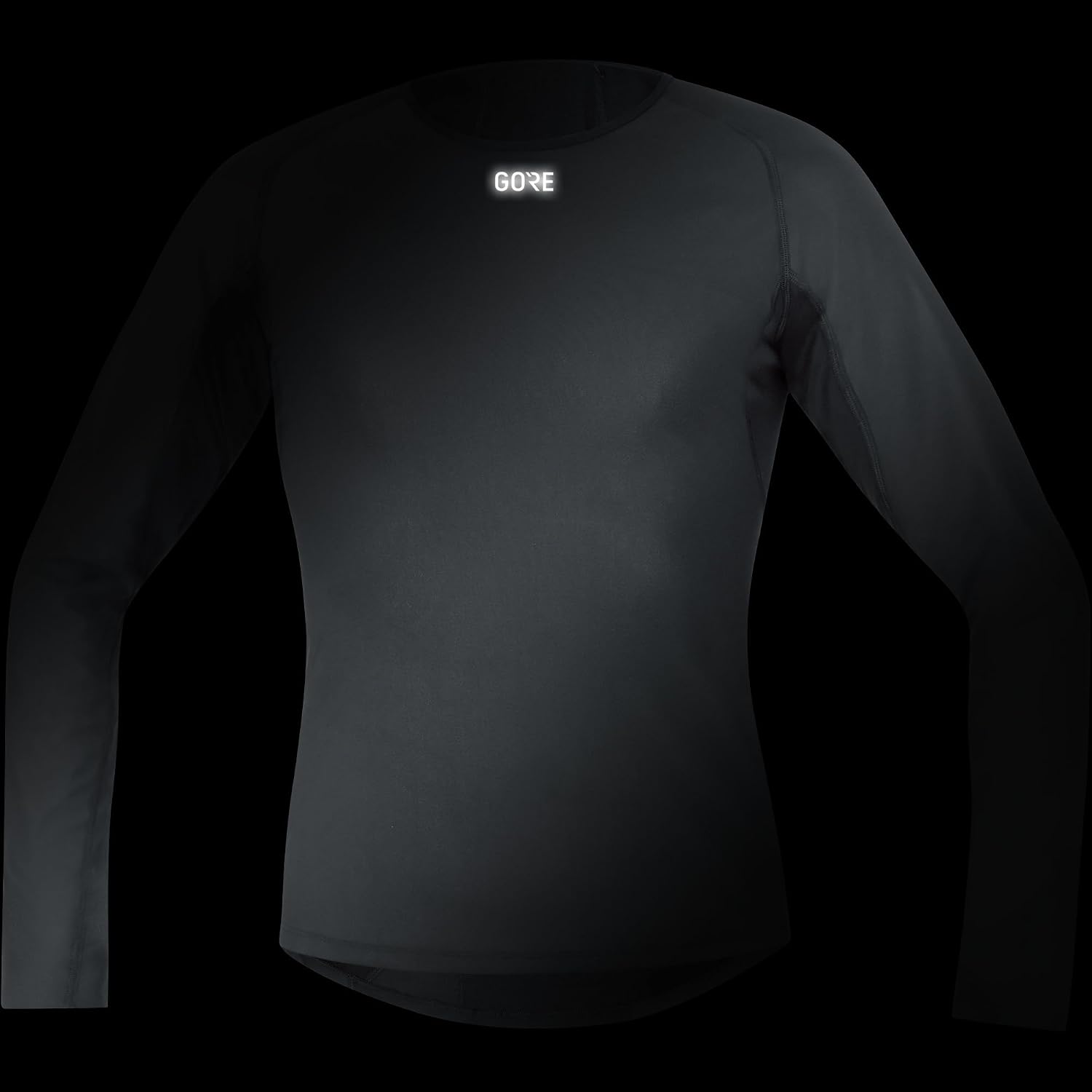 GOREWEAR M WINDSTOPPER Base Layer Thermo Long Sleeve Shirt Mens, Black, S - Image 3