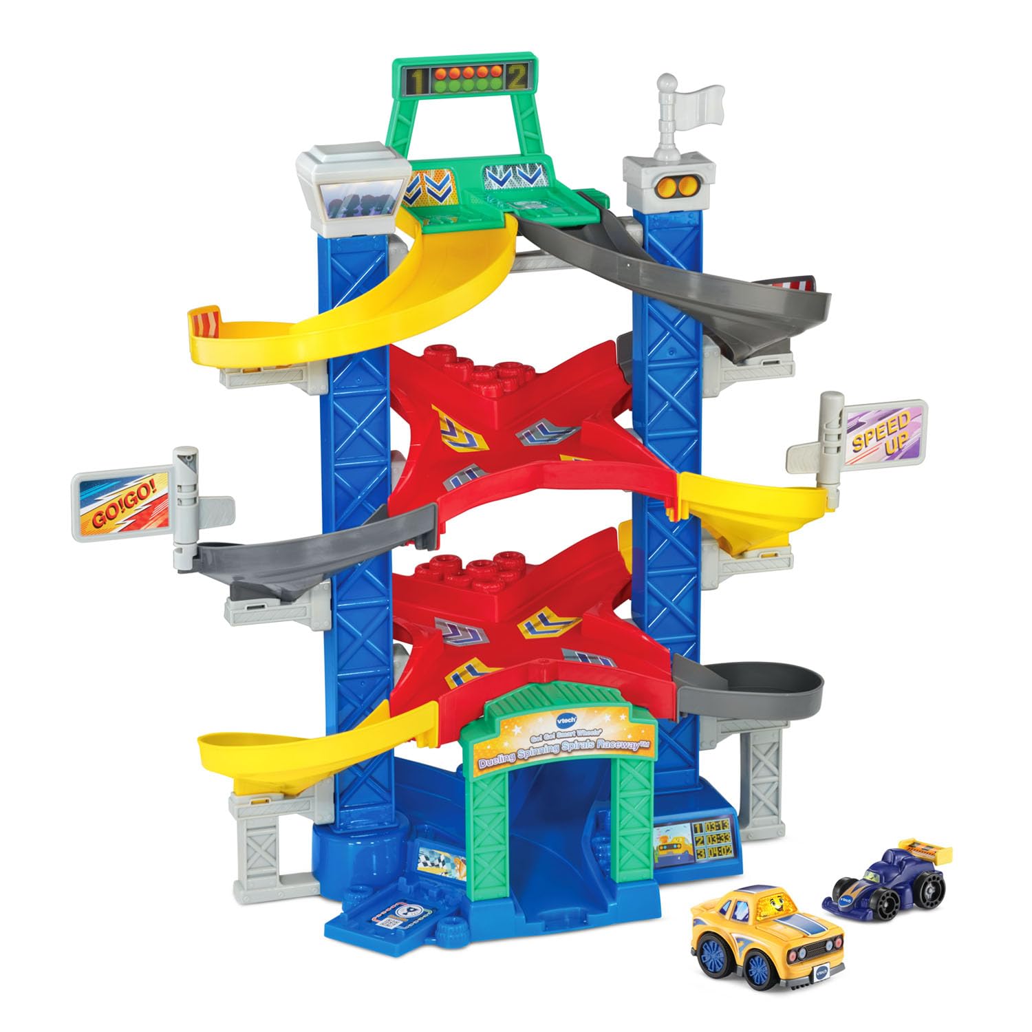 Photo 1 of VTech Go! Go! Smart Wheels Dueling Spinning Spirals Raceway Playset