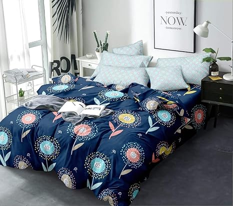 Linen Studio Beautiful Glace Cotton Ac Comforter King Size Bed