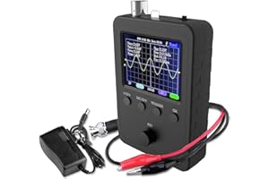 ETEPON Digital Oscilloscope Kit with BNC-Clip Cable Probe (Assembled Finished Machine) EM001