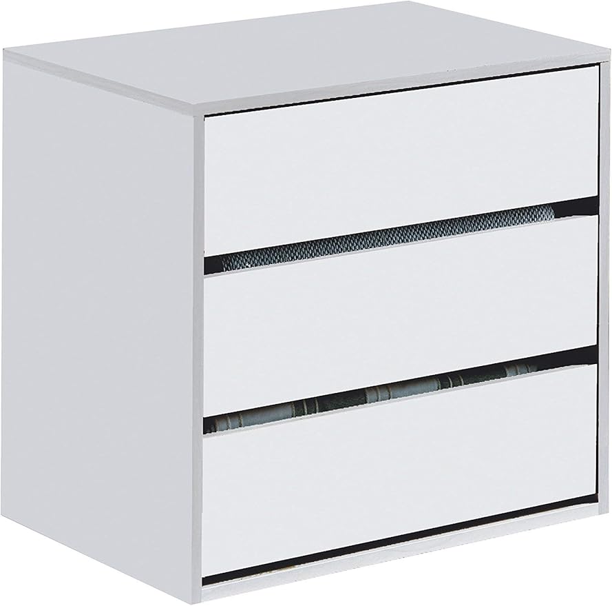 Amazon.de: Habitdesign ARC6030 - Bogen Kommode mit DREI Schubladen in