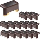 Solpex Solar Deck Lights 16 Pack Brown Warm White Outdoor Waterproof view 2