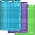 DOOHALO Cutting Mat for Cricut Joy Xtra 3 Pack Replacement Variety Standard Grip Light Grip Strong Grip Adhesive Cut Mats