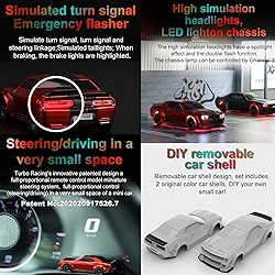 Turbo Racing C75 1:76 Scale Mini RC Car Full