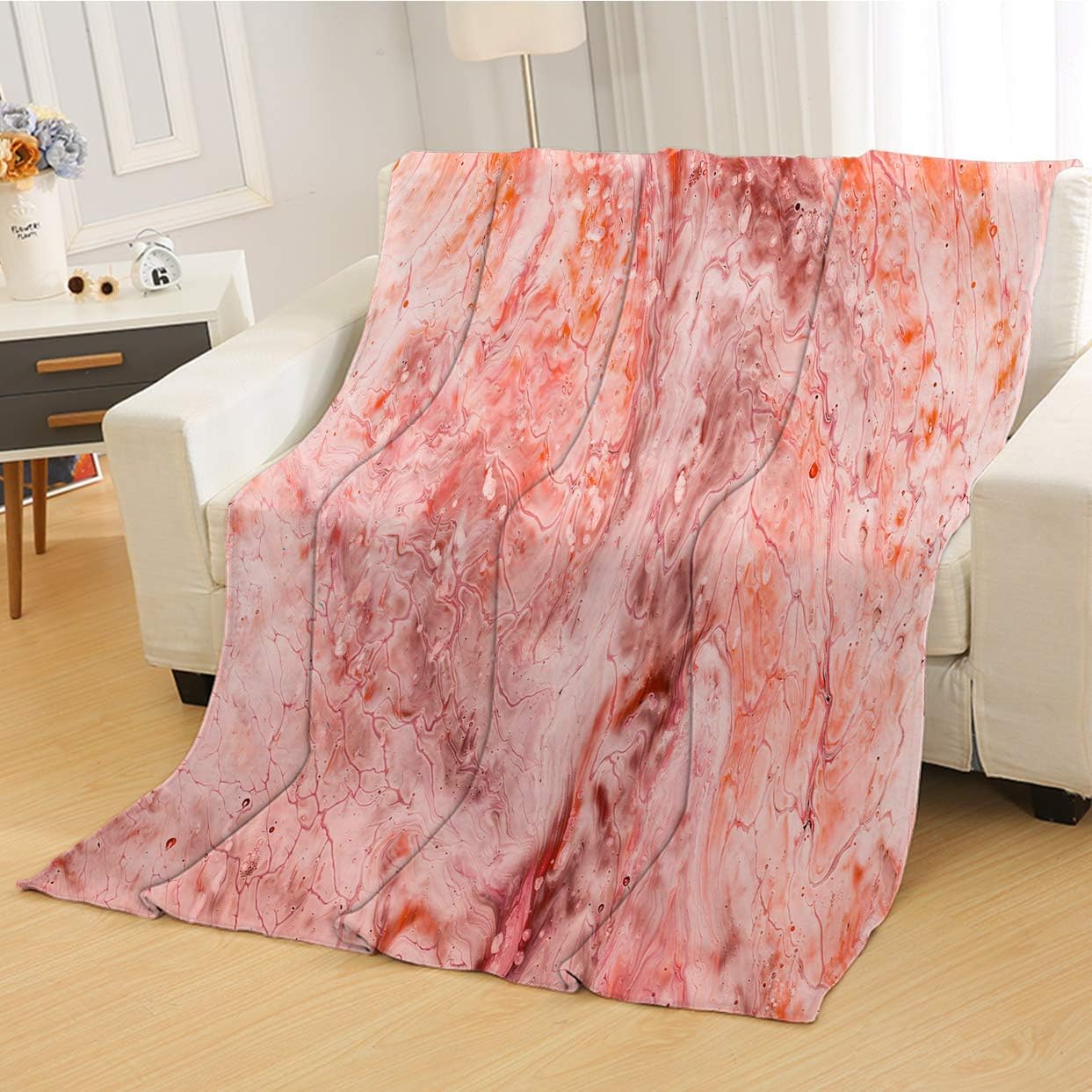 Amazon.com: RLDSESS Pink Warm King Blanket, Soft Weighted Blanket,Pink