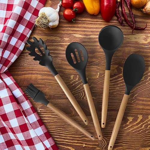 Cooking Utensils Set- 35 PCs Kitchen Utensils with Grater,Tongs, Spoon  Spatula &Turner Made of Heat Resistant