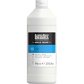 Liquitex Professional Gesso Surface Prep Medium, 946ml (32-oz), White | Primes Surfaces, Adds Tooth for Color Adhesion, Stiffens Canvases, Archival Quality, Optimum Absorbency for Paint