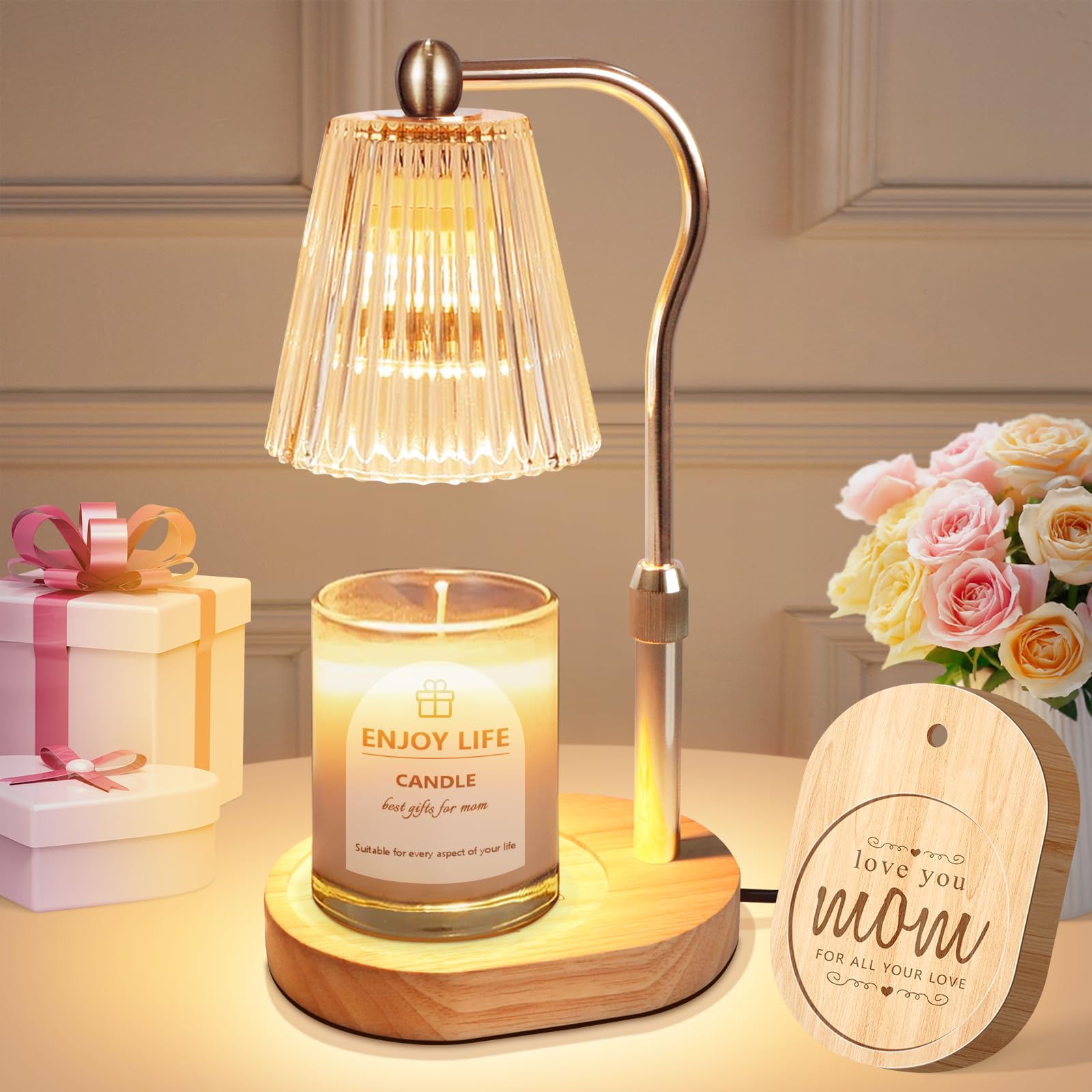 seenlast Mothers Day Gifts,Candle Warmer Lamp with