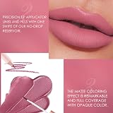 OKAQEE 2PCS Lip Liner Lipstick Set Waterproof Matte Pigment Makeup Kit 09 view 4