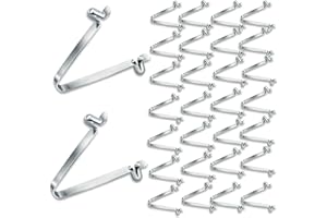 30 Pcs Scaffold Spring Retainers,Coupling Locking Pins Galvanized Steel Scaffolding Pins Parts Locking Accessories Equipment 