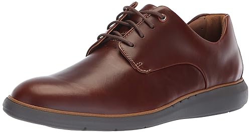 clarks mahogany leather