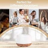 Trace 300ML Essential Oil Diffuser Remote Control Humidifier 7 LED Colors view 7