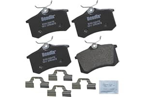 Bendix Priority1 CFM1017 Rear Brake Pads for A1,A3,A4,Quattro,A6,A8 Allroad S6,TT,Megane,Scenic,II,Seat Alhambra,Cordoba,Ibiza,Leon,Nuevo Toledo,Beetle,Cabrio,Golf,SportWagen,Jetta,City,Passat,Polo
