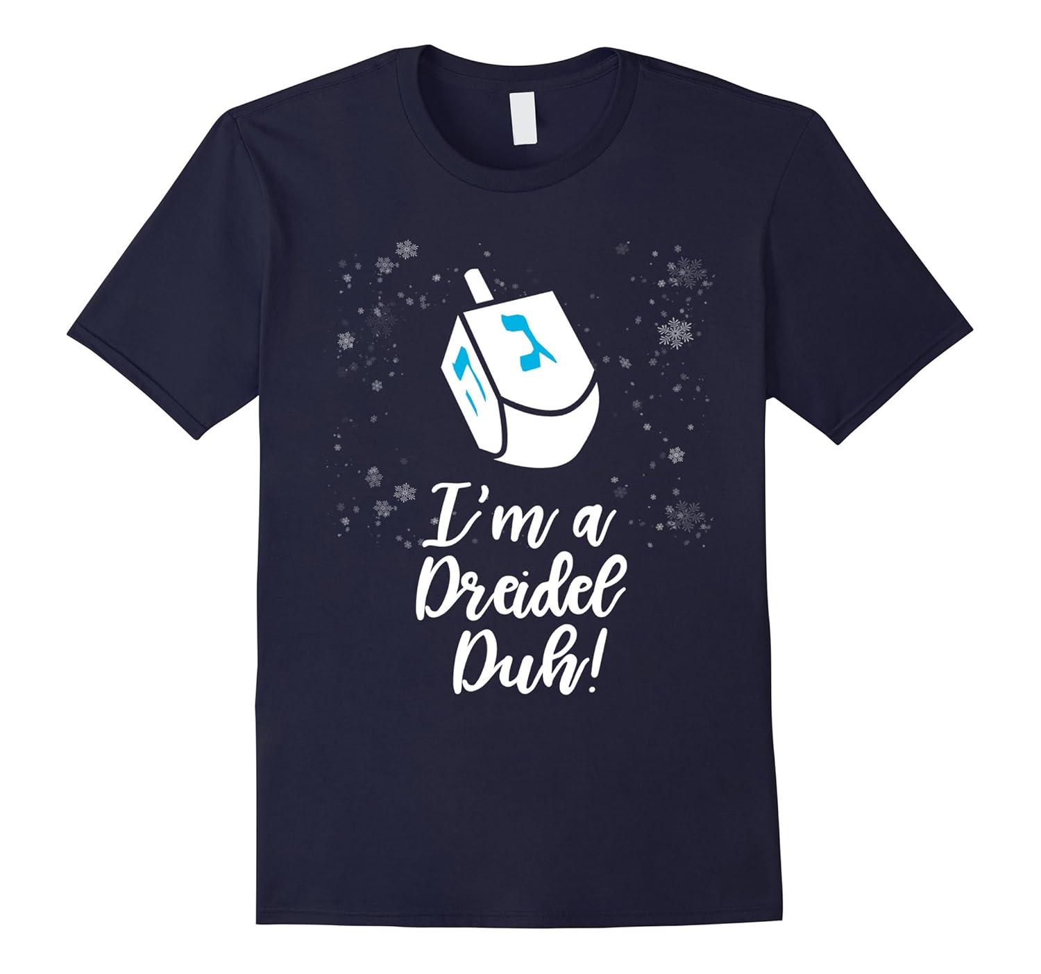 Hanukkah Costume I'm A Dreidel Duh Tee-Rose