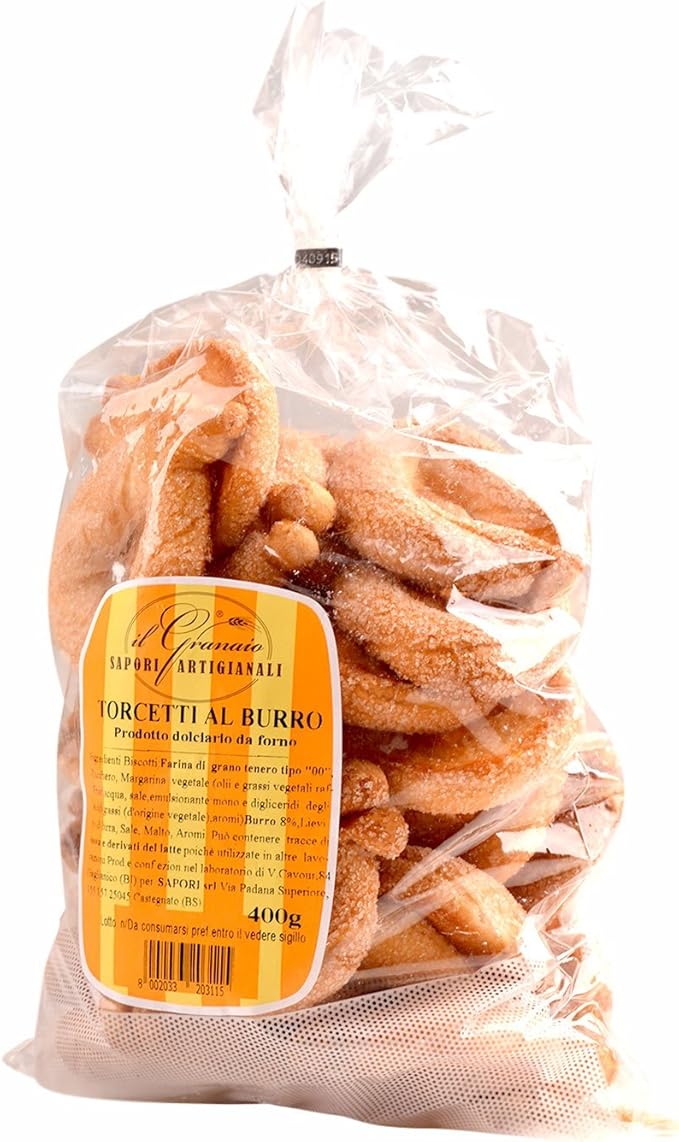 Biscotti Torcetti al Burro Sapori Artigianali gr.400 Amazon.co.uk Grocery