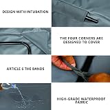 Wudlad Garden Swing Canopy Replacement 195x125cm Waterproof UV PA Polyester view 3