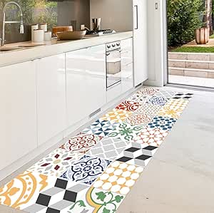 VINILIKO, Alfombra de vinilo, Multicolor, 66x150 cm: Amazon.es: Hogar