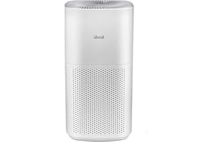 LEVOIT Air Purifiers for Home, Large Room Up to 2933 Ft² With HEPA Sleep Mode, AHAM VERIFIDE, Smart WIFI, PM2.5 Monitor, 3-in-1 Filter For Smoke, Pet Allergies, Dust, Alexa Control, Core 600S-P, White
