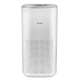 LEVOIT Air Purifiers for Home Large Room Up to 2933 Ft² With HEPA Sleep Mode, AHAM VERIFIDE, Smart WIFI, PM2.5 Monitor, 3-in-1 Filter For Smoke, Pet Allergies, Dust, Alexa Control, Core 600S-P, White