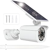 Chasikeo Solar Motion Lights Outdoor, Solar Spotlights with Motion Sensor | IP67 Waterproof Solar Power Security Lights, 360&deg; Rotatable for Garden, Yard, Pathway, Fence, Driveway, 2000LM, 1 Pack, White