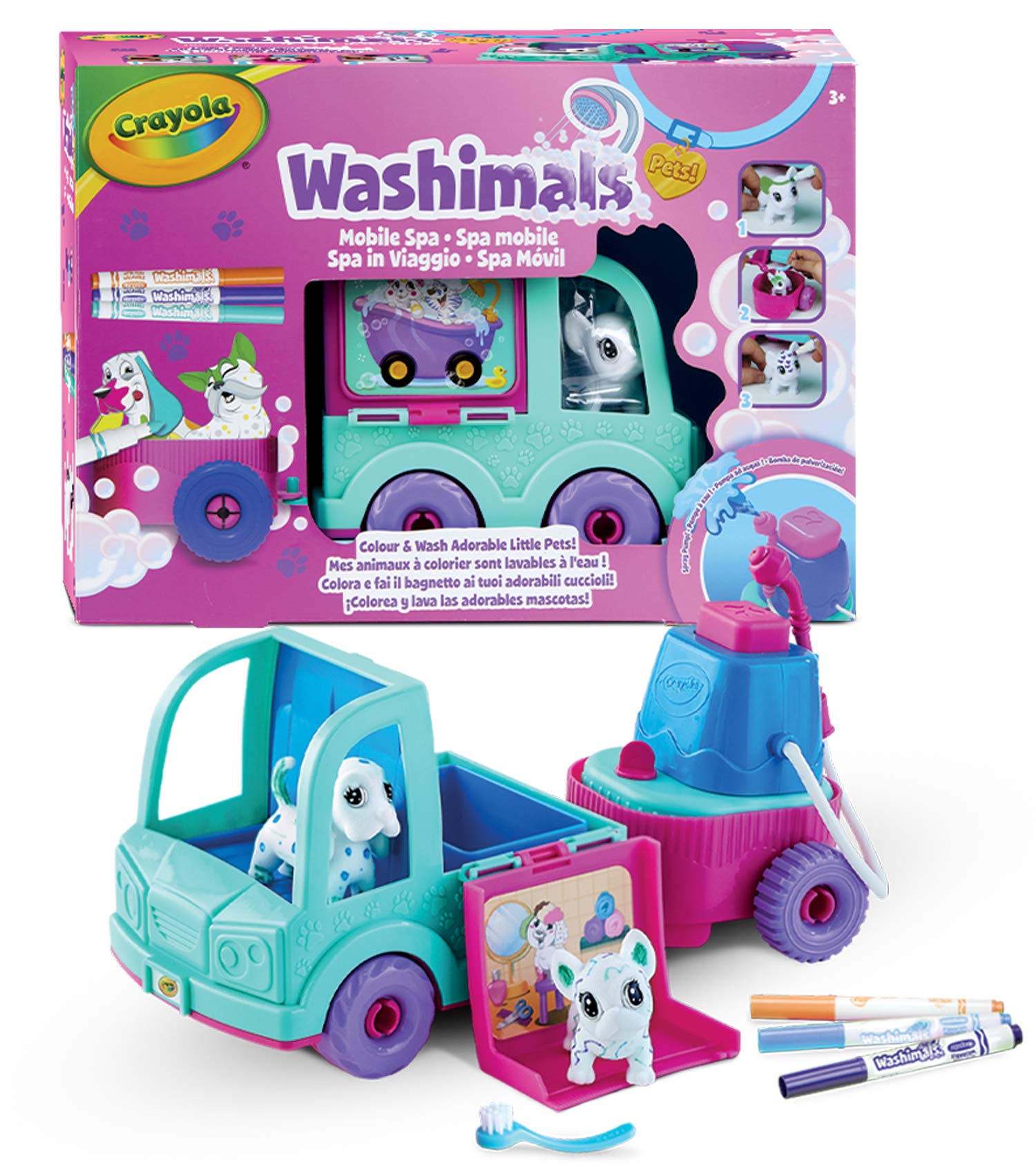 Crayola Washimals Pets Mobile Spa Truck